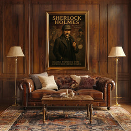 Sherlock Holmes The Master Detective Poster PosterGoat