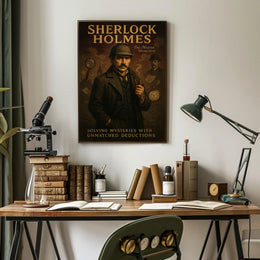 Sherlock Holmes The Master Detective Poster PosterGoat
