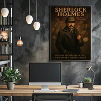 Sherlock Holmes The Master Detective Poster PosterGoat