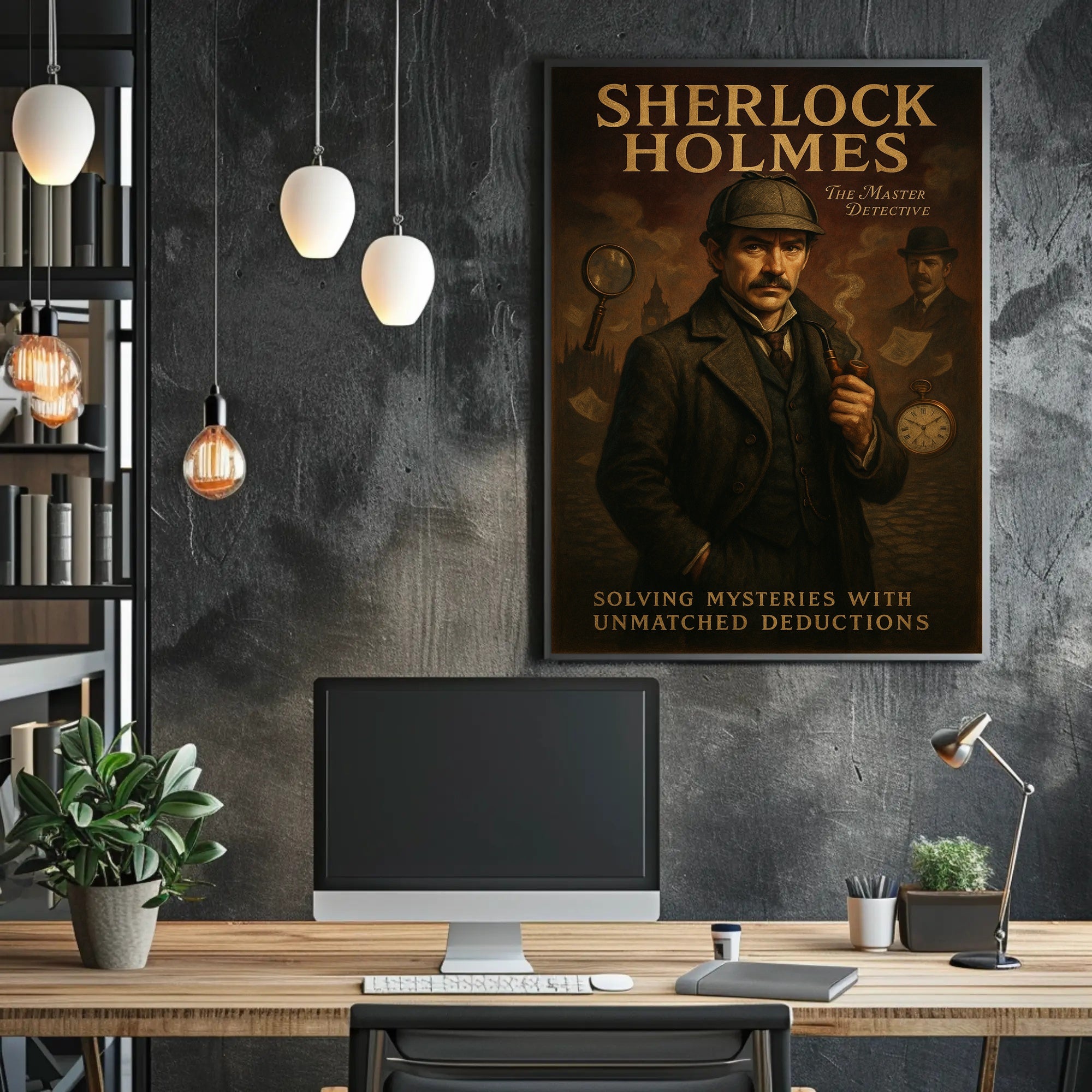 Sherlock Holmes The Master Detective Poster PosterGoat