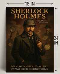 Sherlock Holmes The Master Detective Poster PosterGoat