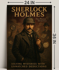 Sherlock Holmes The Master Detective Poster PosterGoat
