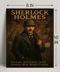Sherlock Holmes The Master Detective Poster PosterGoat