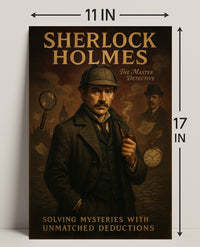 Sherlock Holmes The Master Detective Poster PosterGoat