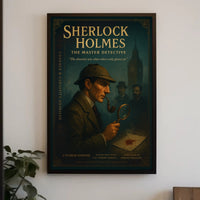 Sherlock Holmes The Master Detective Poster PosterGoat