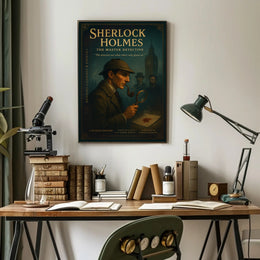 Sherlock Holmes The Master Detective Poster PosterGoat