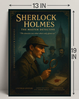 Sherlock Holmes The Master Detective Poster PosterGoat