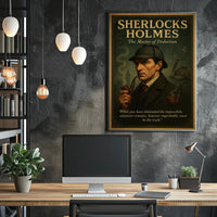 Sherlock Holmes The Master Of Poster PosterGoat