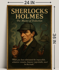 Sherlock Holmes The Master Of Poster PosterGoat