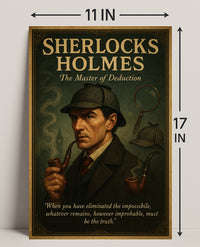 Sherlock Holmes The Master Of Poster PosterGoat