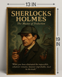 Sherlock Holmes The Master Of Poster PosterGoat