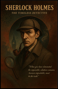 Sherlock Holmes The Timeless Detective Poster PosterGoat