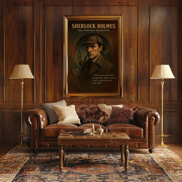 Sherlock Holmes The Timeless Detective Poster PosterGoat