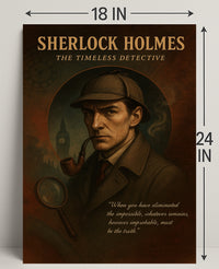 Sherlock Holmes The Timeless Detective Poster PosterGoat