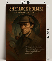 Sherlock Holmes The Timeless Detective Poster PosterGoat