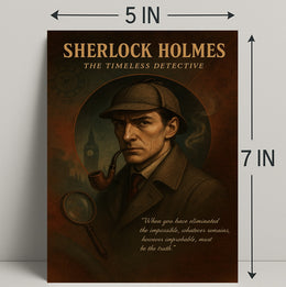 Sherlock Holmes The Timeless Detective Poster PosterGoat