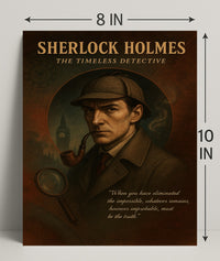 Sherlock Holmes The Timeless Detective Poster PosterGoat