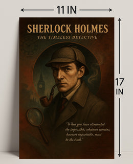 Sherlock Holmes The Timeless Detective Poster PosterGoat