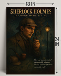Sherlock Holmes The Undying Detective Poster PosterGoat