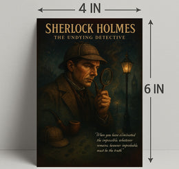 Sherlock Holmes The Undying Detective Poster PosterGoat