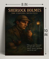 Sherlock Holmes The Undying Detective Poster PosterGoat