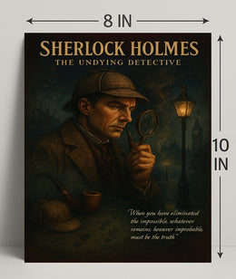Sherlock Holmes The Undying Detective Poster PosterGoat