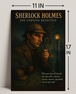 Sherlock Holmes The Undying Detective Poster PosterGoat