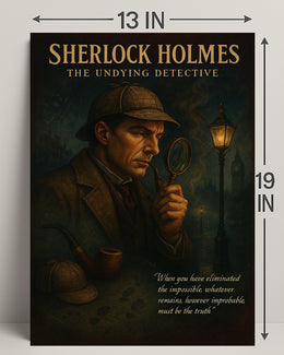 Sherlock Holmes The Undying Detective Poster PosterGoat