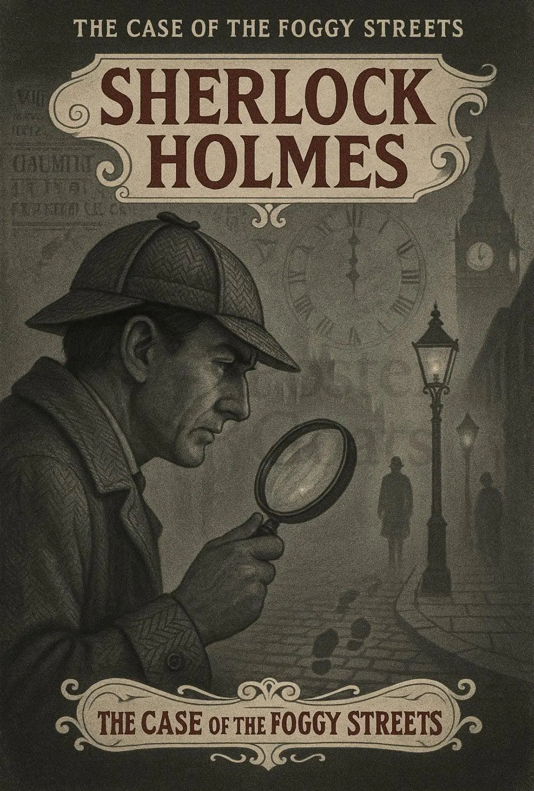 Sherlock Holmes Vintage Mystery Heritage Poster PosterGoat