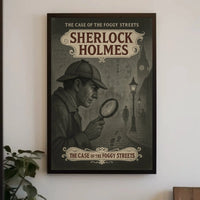 Sherlock Holmes Vintage Mystery Heritage Poster PosterGoat