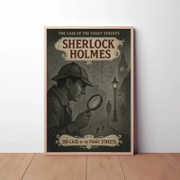 Sherlock Holmes Vintage Mystery Heritage Poster PosterGoat