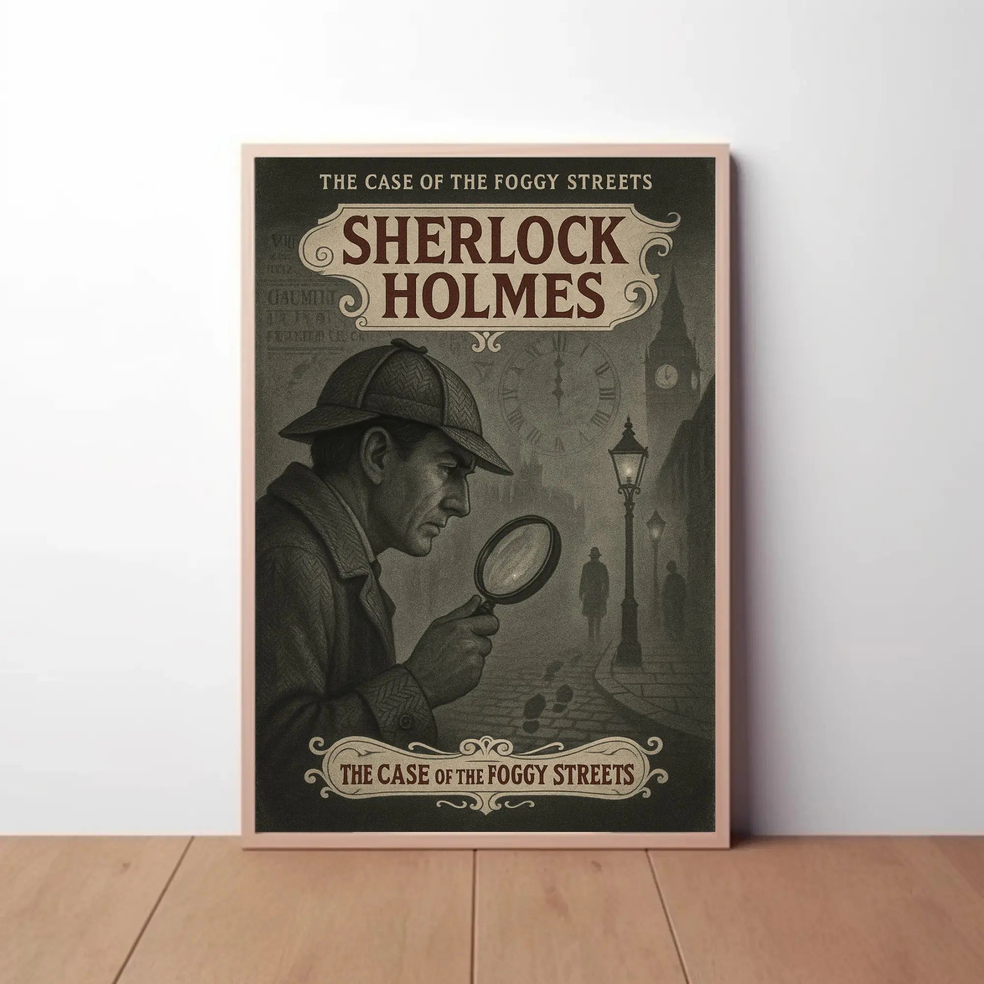 Sherlock Holmes Vintage Mystery Heritage Poster PosterGoat