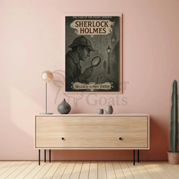 Sherlock Holmes Vintage Mystery Heritage Poster PosterGoat