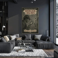 Sherlock Holmes Vintage Mystery Heritage Poster PosterGoat