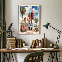 Sinaloa El Rosario Vintage Travel Poster PosterGoat