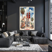 Sinaloa El Rosario Vintage Travel Poster PosterGoat