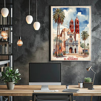 Sinaloa El Rosario Vintage Travel Poster PosterGoat