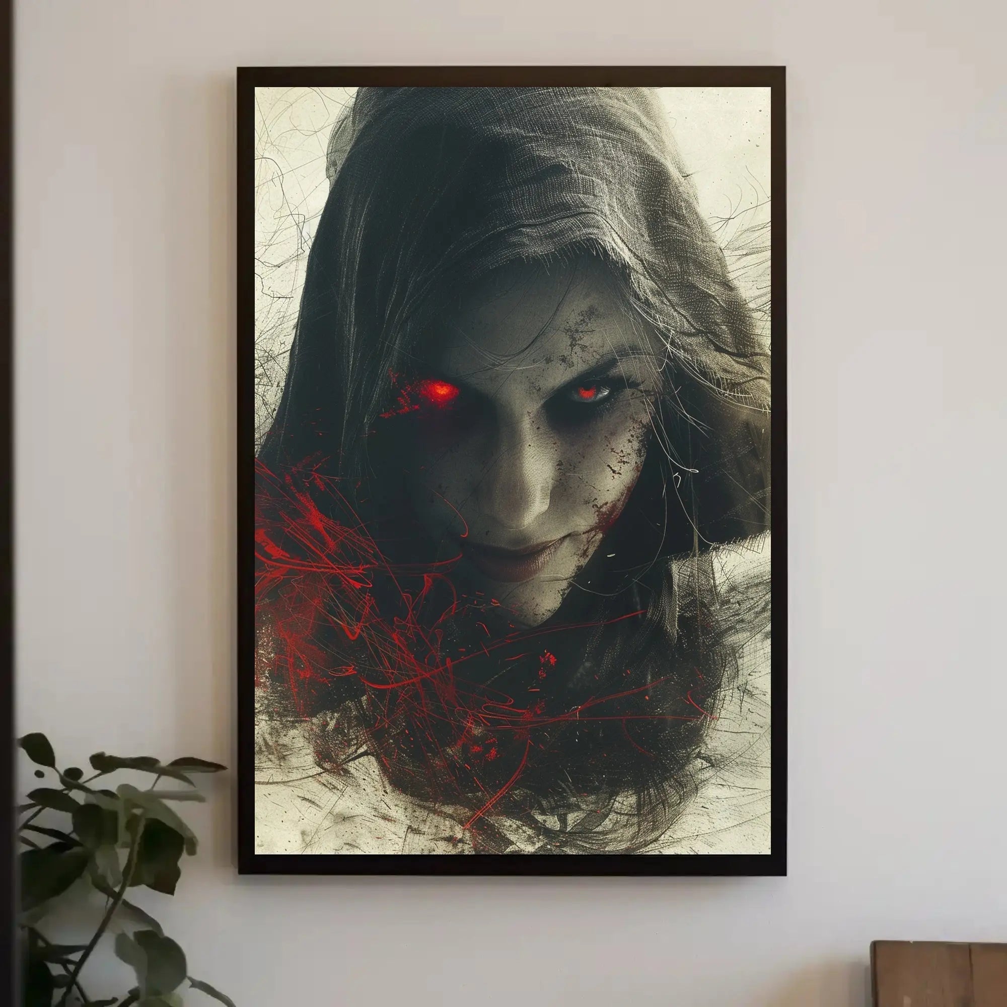 Sinister Gothic Horror Art Print: Abstract, Artistic, or Pop Culture Poster PosterGoat