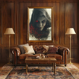 Sinister Gothic Horror Art Print: Abstract, Artistic, or Pop Culture Poster PosterGoat