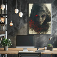 Sinister Gothic Horror Art Print: Abstract, Artistic, or Pop Culture Poster PosterGoat