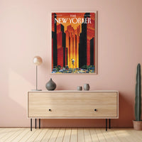 Skateboard Culture New York Vibes Urban Sports Poster PosterGoat