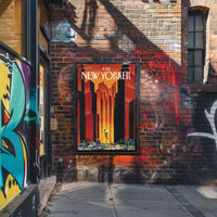 Skateboard Culture New York Vibes Urban Sports Poster PosterGoat