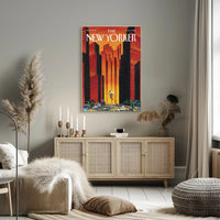 Skateboard Culture New York Vibes Urban Sports Poster PosterGoat