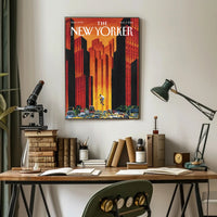 Skateboard Culture New York Vibes Urban Sports Poster PosterGoat
