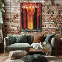 Skateboard Culture New York Vibes Urban Sports Poster PosterGoat