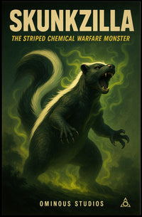 Skunkzilla The Striped Chemical Poster PosterGoat
