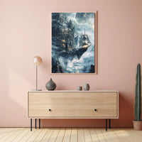 Sky-Bound Adventure: Fantasy or Mythology Poster PosterGoat