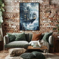 Sky-Bound Adventure: Fantasy or Mythology Poster PosterGoat