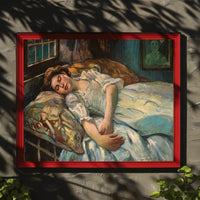Sleeping Beauty in Tranquil Realism Art Poster PosterGoat