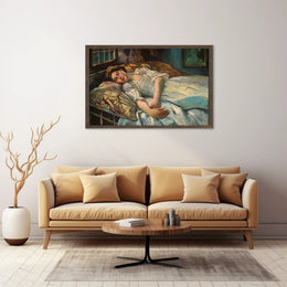 Sleeping Beauty in Tranquil Realism Art Poster PosterGoat